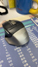 罗技（Logitech）M221 轻音鼠标 无线鼠标 办公鼠标 对称鼠标 带无线微型接收器 米白色 实拍图