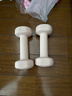 Keep哑铃女士健身家用彩色浸塑环保手铃亚铃全身塑形樱粉1kg*2 实拍图