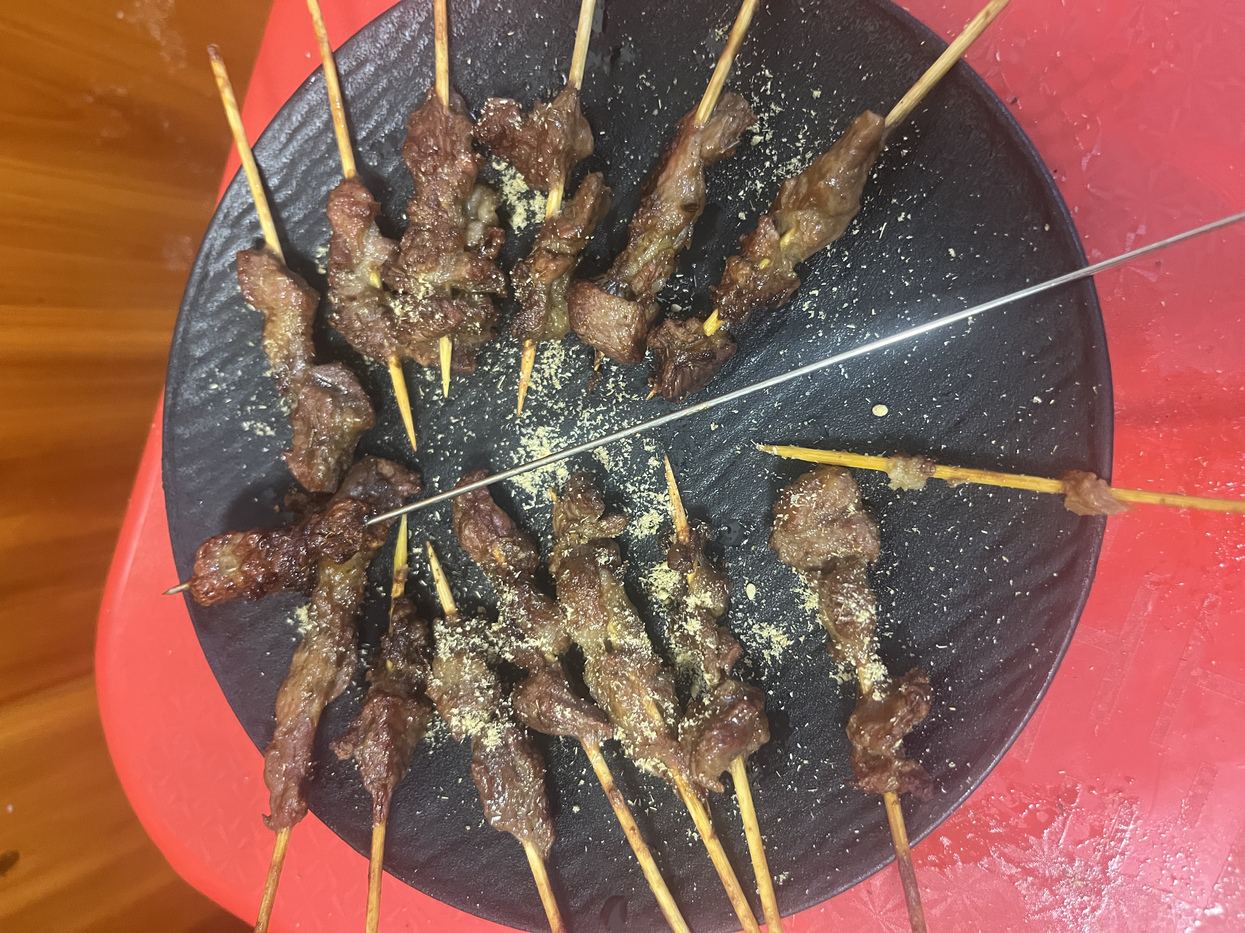好厨景电烧烤炉家用烧烤炉子无烟室内烤羊肉串生蚝面筋不锈钢电烤炉商用 加厚58款（3000w）10A插头+配方 1层 实拍图