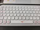 罗技（Logitech）POP ICON KEYS无线蓝牙键盘 AI轻音薄膜电脑办公键盘鼠标套装mac ipad键鼠套装泡泡键盘自定义85键 POP ICON COMBO 白色 实拍图