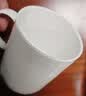 景顺景德镇陶瓷杯骨瓷简约水杯子纯白色茶杯定制LOGO马克水杯 马克杯（420ml） 实拍图