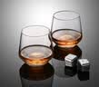 CLITON 水晶玻璃威士忌酒杯 烈酒杯洋酒杯水杯玻璃杯套装6只装CL-JB06 实拍图