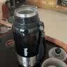 炊大皇316L不锈钢保温杯运动出游带杯盖分享盖户外露营水杯500ml 黑曜石 实拍图