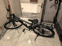 凤凰官方旗舰店山地自行车男女士变速单车青少年学生越野公路赛车途瑞 钢架【辐条】长石灰 27.5寸【适合170-195cm】 24速 实拍图