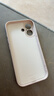 品胜【相机按键全包】适用iPhone17手机壳苹果17保护套亲肤柔性液态男女款超薄全包软壳保护套白色 实拍图
