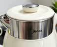 美的（Midea）电热水壶烧水壶2.5L大容量电水壶48H保温恒温316L母婴级不锈钢自动断电艺术家56段控温MK-SH73-Q 实拍图