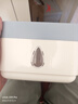 云穗卫生间纸巾盒防水免打孔创意纸巾架厕所卫生纸置物架壁挂式抽纸盒 象牙白【所有纸巾通用】 实拍图