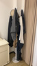 SGMW衣帽架落地卧室衣架客厅立式铁艺挂衣服架子室内单杆收纳架挂包架 实拍图