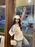viney【何泓姗同款】牛皮斜挎包包女包轻奢生日礼物高级感送女友老婆 【白色】明星同款高档品牌手提小方包 时尚ck风小众单肩腋下包 实拍图