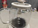 美的（Midea）花漾0胶水全玻璃全自动养生壶 母婴调奶器恒温烧水壶电热水壶煮茶器花茶壶1.2L YS12B102 实拍图
