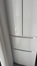 奥马（Homa）60cm超薄301升法式多门小型家用电冰箱一级变频风冷无霜零度保鲜冷藏冷冻两用宿舍租房301WF/B 实拍图