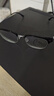 蔡司（ZEISS）镜片近视眼镜框男半框防蓝光辐射可配带散光度数眼睛女钛合金镜架 升级钛材 黑银 眼镜框 实拍图