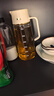 小熊（Bear）油壶 调料瓶抗菌玻璃油瓶酱油瓶600ml 自动开合不挂油CX-W0058 实拍图