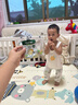 贝瑞加（Babyprints）宝宝背心2件装夏季儿童无袖T恤纯棉吊带上衣轻薄柔软打底 黄90 实拍图