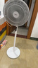 美的（Midea）【飓风节能】七叶柔风立式电风扇/家用轻音落地扇/台式小型风扇/大风力遥控定时摇头风扇 SAH35BSJ 实拍图
