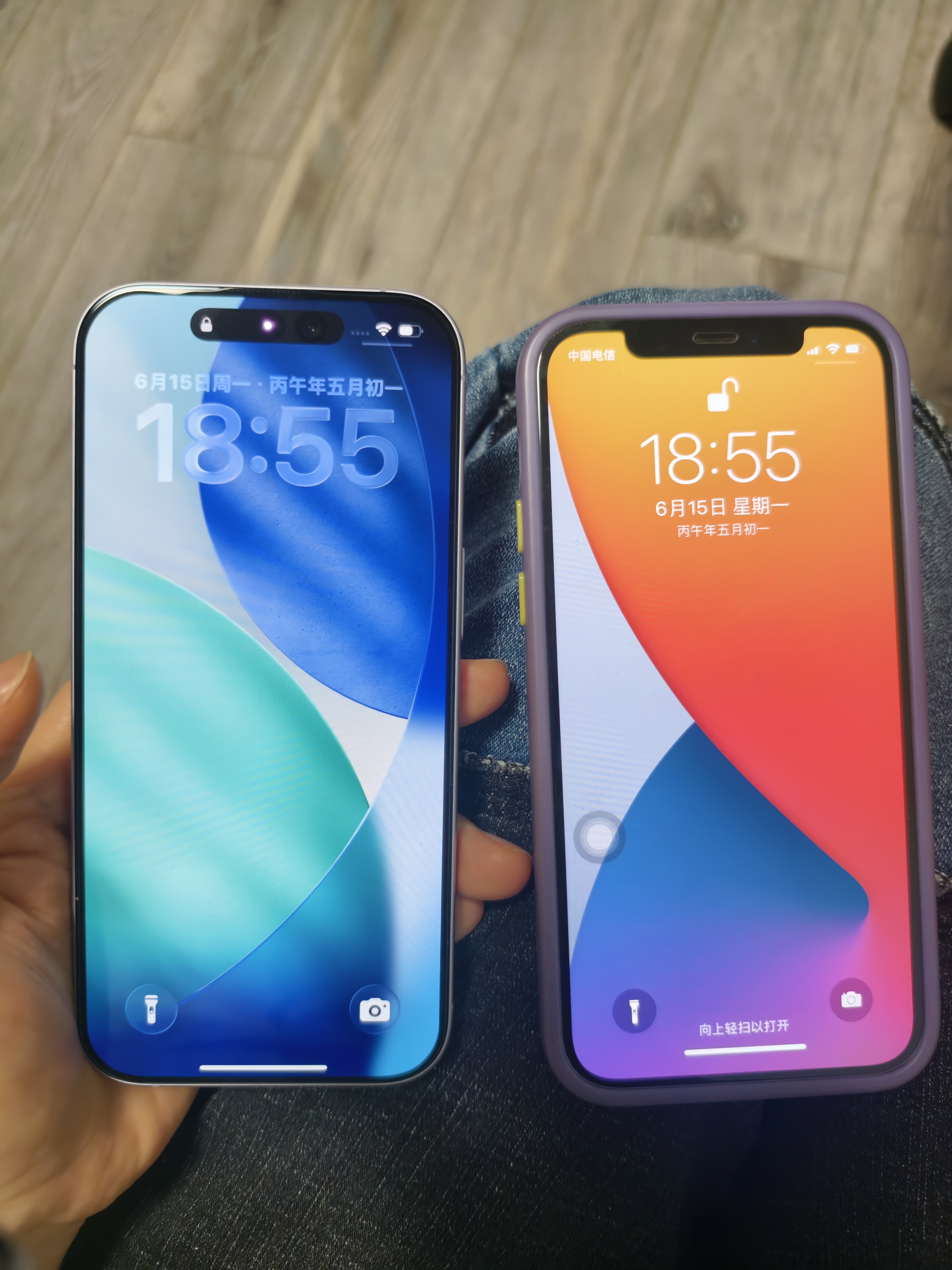 Apple/苹果 iPhone 17 256GB 薰衣草紫色 支持移动联通电信5G 双卡双待手机【电信补贴】 实拍图