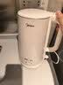 美的（Midea）电热水壶烧水壶钛材质2200W速沸恒温壶彩钢外壳保温自动断电2L大容量  MK-SH20M127-T 实拍图