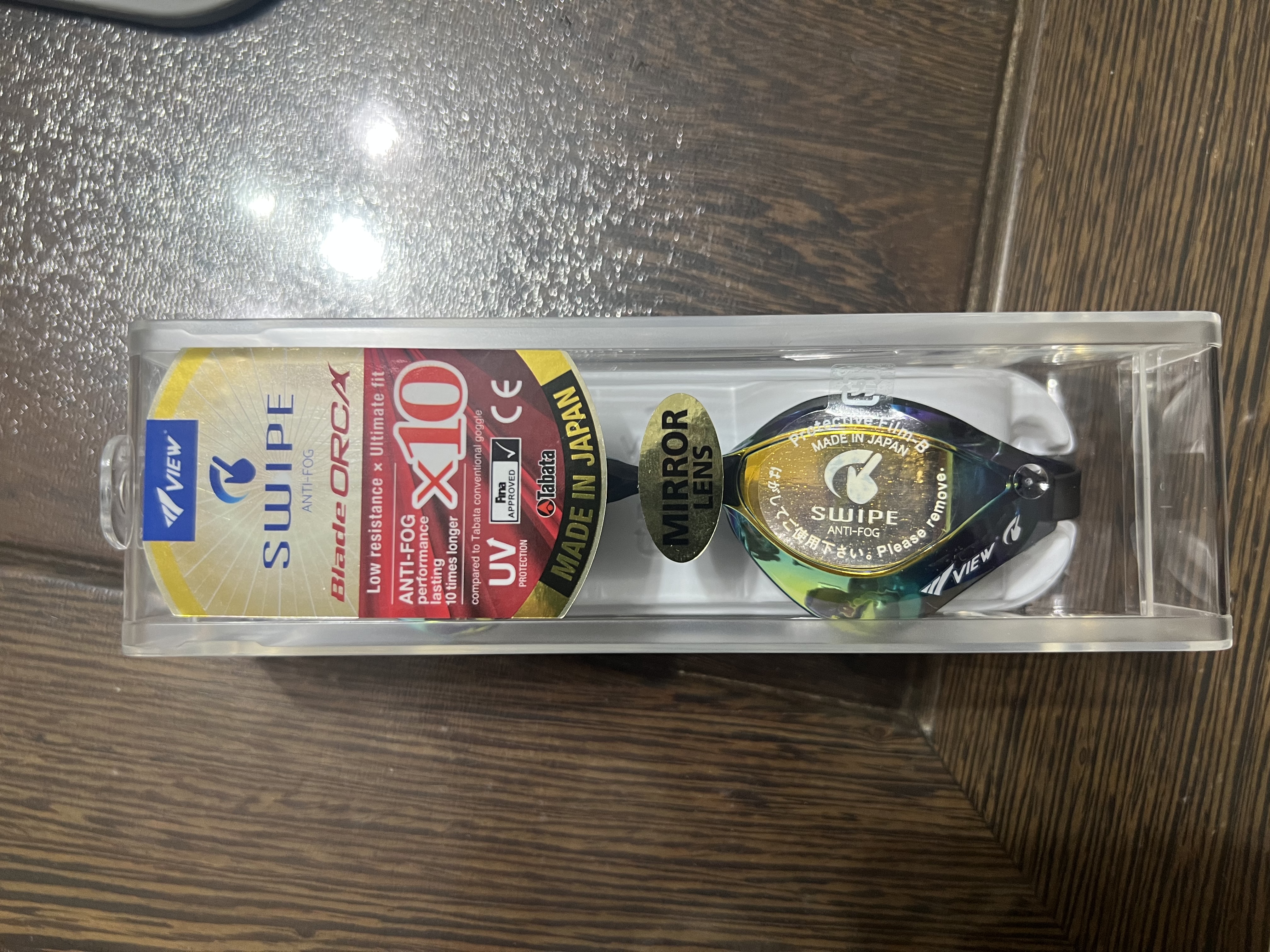 view泳镜日本进口游泳眼镜防雾高清专业竞速V230ASAMCSKOR 实拍图