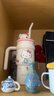 三丽鸥（SANRIO）HelloKitty公仔冰霸保温锁冷杯316不锈钢带吸管女七夕礼物700ml 实拍图