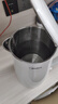 美的（Midea）电热水壶烧水壶1.7L304不锈钢0涂层双层隔热自动断电1500W养生冲奶2026新款 MK-SH17M130 实拍图