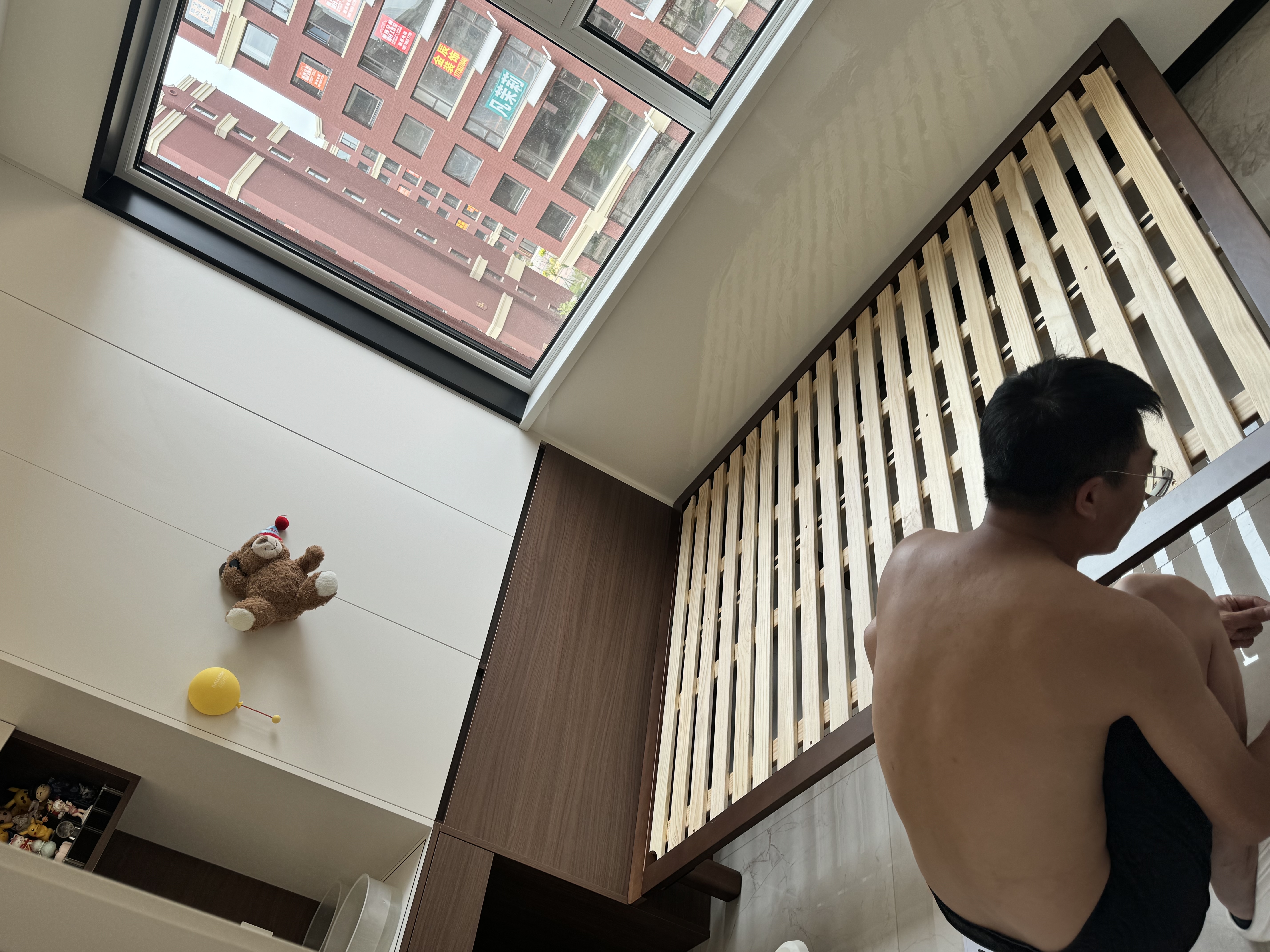 源氏木语实木床日式双人床低铺无床头卧室小户型【胡桃色山毛榉1.5*2.0m】 实拍图