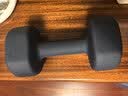 Keep哑铃男女健身家用彩色浸塑环保手铃亚铃肌肉训练暗夜蓝8kg*2 实拍图