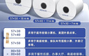 得力（deli）珊瑚海二联二等分可撕边针式打印纸电脑打印纸 彩色(白红)财务发票单1500页/箱 JS241-2-1/2CS 实拍图