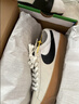 耐克NIKE男板鞋缓震透气 BLAZER LOW 低帮运动鞋DC7695-100白黑棕40.5 实拍图