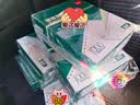 得力（deli）珊瑚海六联二等分可撕边针式打印纸电脑打印纸 彩色(白红蓝绿黄白)财务发票1000页241-6-1/2CS 实拍图