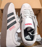 adidas「T头鞋」VL COURT CLASSIC板鞋德训鞋男女阿迪达斯轻运动 灰色/黑色/红色 (推荐女生选小半码)   38 实拍图