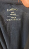 立蒙（LIMENG）男女装素色180g全棉短袖t恤圆领宽松体恤打底衫 黑色 XL 实拍图
