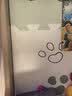 欧孕（OUYUN）婴儿爬爬垫拼接双面加厚XPE儿童爬垫 熊猫60×60×2.5 18片 实拍图