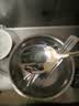 美厨（MAXCOOK）316L不锈钢勺子 食品级汤勺搅拌勺汤匙吃饭勺长柄甜品勺MCCU2474 实拍图