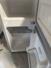 志高（CHIGO）小冰箱迷你小型家用冷藏冷冻两用宿舍出租房用双门办公室电冰箱节能省电 【店长推荐】48L银色【一级能效丨全国联保】 实拍图