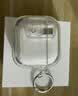 尚苏适用AirPods5保护套苹果AirPods4保护壳五代四代蓝牙耳机降噪版支架弹盖锁扣硅胶apple防摔透明 实拍图