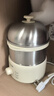 九阳（Joyoung）蒸蛋器 煮蛋器 定时 自动断电安心用 小型316L不锈钢多功能 双层蒸煮鸡蛋早餐神器ZD14-GE330 实拍图