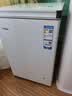 海尔（Haier）100L单温小冰箱冰柜小型家用小冰柜冷柜冷冻冷藏转换一级能效深冷减霜大容量BC/BD-100GHW9D 实拍图