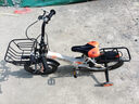 永久（FOREVER）儿童自行车男女款小孩单车可折叠脚踏车4-6-8-10岁辅助轮14寸白色 实拍图