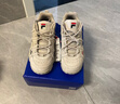 斐乐（FILA）FUSION 斐乐潮牌篮球鞋女鞋低帮篮球文化鞋复古休闲鞋老爹鞋 燕麦色-T12W941206AOM 36.5 实拍图