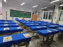 朗格【护眼课桌套】学生桌布桌罩课桌套学校教室方形蓝色班级学习桌套 实拍图