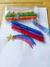 Touch mark爆闪闪丙烯马克笔3色专业绘画笔彩色闪光亮晶晶金色银色小学生儿童美术水彩笔生日礼物送男孩女孩 实拍图