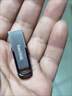 闪迪（SanDisk）64GB U盘 CZ73 安全加密 数据恢复 学习电脑办公投标 小巧便携 车载 大容量金属优盘 实拍图