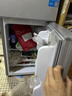 志高（CHIGO）小冰箱迷你小型家用冷藏冷冻两用宿舍出租房用双门办公室电冰箱节能省电 【净化除味】76L银色【一级能效丨全国联保】 实拍图