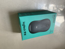 罗技（Logitech）M220 轻音鼠标 无线鼠标 办公鼠标 对称鼠标 带无线微型接收器 灰黑色 实拍图