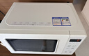 美的（Midea）变频小清新微波炉 液晶屏幕 磨砂面板 小型20L家用 匠心工艺一级能效（PM2002） 实拍图