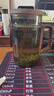 雅集加厚耐热玻璃杯月牙茶隔豪大容量男士办公豪饮杯800ml烟灰木盖款 实拍图