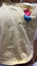 唐狮男女童短袖T恤纯棉夏装上衣儿童白t打底衫多色可选 淡黄 130 实拍图