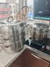 爱仕达（ASD）蒸锅 整锅304不锈钢三层家用蒸煮炖汤锅34CM多层加大不串味蒸笼Q3 实拍图
