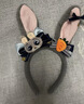迪士尼（Disney）毛绒玩具cosplay玩偶生日七夕情人节礼物疯狂动物城朱迪兔子发箍 实拍图