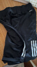 adidas速干舒适三条纹梭织中腰网球运动短裤男装夏季阿迪达斯官方   黑色   L 实拍图